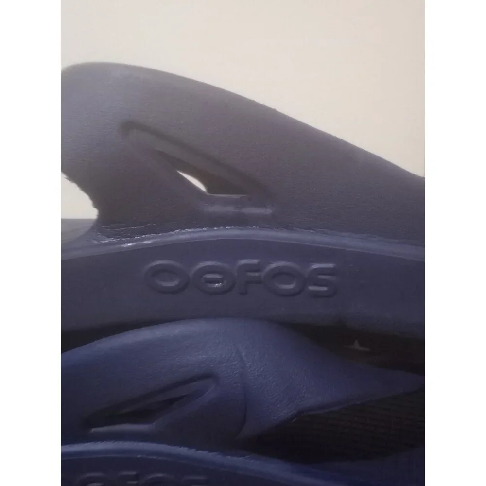 OOFOS OOriginal Unisex Blue US Men's 13 Women's 15 EU 46 Sandals - Picture 4 of 12